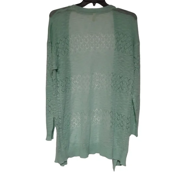 Grecerelle Open Front Long Cardigan Size Extra Large - Picture 5 of 8